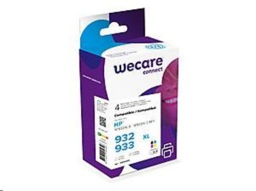 Obrázek WECARE ARMOR cartridge pro HP Officejet 6100, 6600 (K10306W4), černá/black+1C+1M+1Y/HC, 3x12ml, 1x30