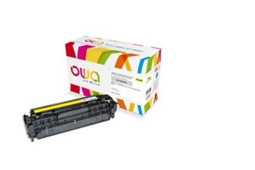 Obrázek OWA Armor toner pro HP Color Laserjet Pro300 M351, M375, Pro400 M451, M475, 2600 Stran, CE412A, žlutá/yellow