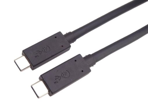 Obrázek PREMIUMCORD Kabel USB4™ 40Gbps 8K@60Hz Thunderbolt 3, 0,5m