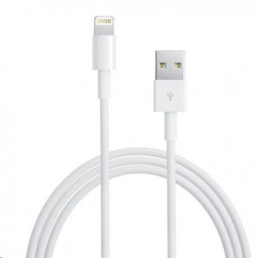 Obrázek APPLE USB kabel s lightning konetorem - bílý (bulk balení) 2m