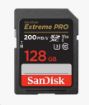 Obrázek SanDisk SDXC karta 128GB Extreme PRO (200 MB/s Class 10, UHS-I U3 V30)