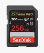 Obrázek SanDisk SDXC karta 256GB Extreme PRO (200 MB/s Class 10, UHS-I U3 V30)