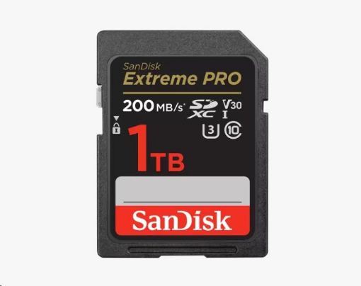 Obrázek SanDisk SDXC karta 1TB Extreme PRO (200 MB/s Class 10, UHS-I U3 V30)