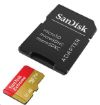 Obrázek SanDisk micro SDXC karta 256GB Extreme (190 MB/s Class 10, UHS-I U3 V30) + adaptér