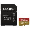 Obrázek SanDisk micro SDXC karta 256GB Extreme PLUS (200 MB/s Class 10, UHS-I U3 V30) + adaptér