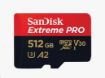 Obrázek SanDisk micro SDXC karta 512GB Extreme PRO (200 MB/s Class 10, UHS-I U3 V30) + adaptér