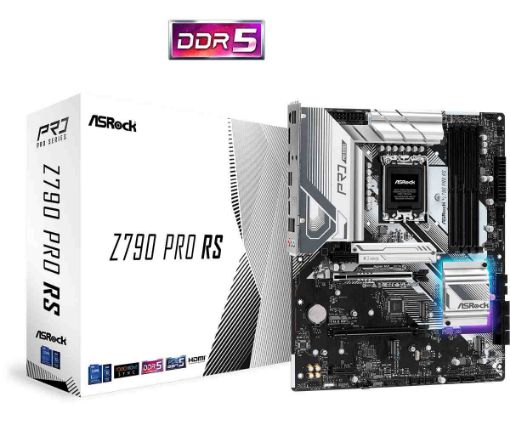 Obrázek ASRock MB Sc LGA1700 Z790 PRO RS, Intel Z790, 4xDDR5, 1xDP, 1xHDMI