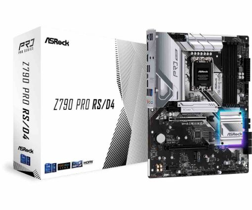 Obrázek ASRock MB Sc LGA1700 Z790 PRO RS/D4, Intel Z790, 4xDDR4, 1xDP, 1xHDMI