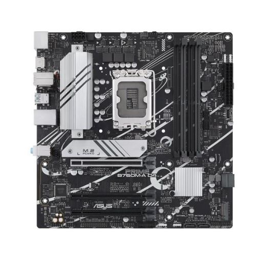 Obrázek ASUS MB Sc LGA1700 PRIME B760M-A D4, Intel B760, 4xDDR4, 1xDP, 2xHDMI, mATX