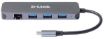 Obrázek D-Link DUB-2334 USB-C Hub with Gigabit Ethernet and 3x USB3.0