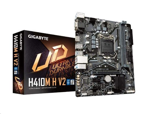 Obrázek GIGABYTE MB Sc LGA1200 H410M H V2, Intel H470, 2xDDR4, 1xHDMI, 1xVGA, mATX