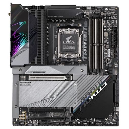 Obrázek GIGABYTE MB Sc AM5 X670E AORUS MASTER, AMD X670, 4xDDR5, 1xDP, 1xHDMI, WI-FI, E-ATX