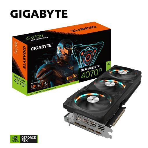 Obrázek GIGABYTE VGA NVIDIA GeForce RTX 4070 Ti GAMING OC 12G, 12G GDDR6X, 3xDP, 1xHDMI