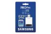 Obrázek Samsung SDXC karta 512GB PRO PLUS + USB adaptér