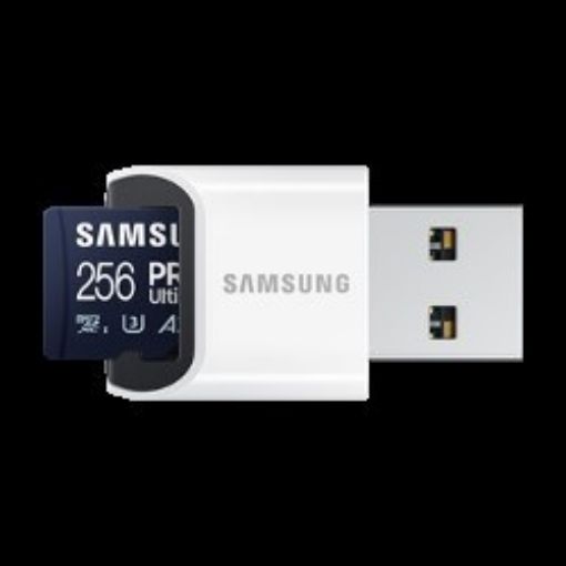 Obrázek Samsung micro SDXC 256GB PRO Ultimate + USB adaptér