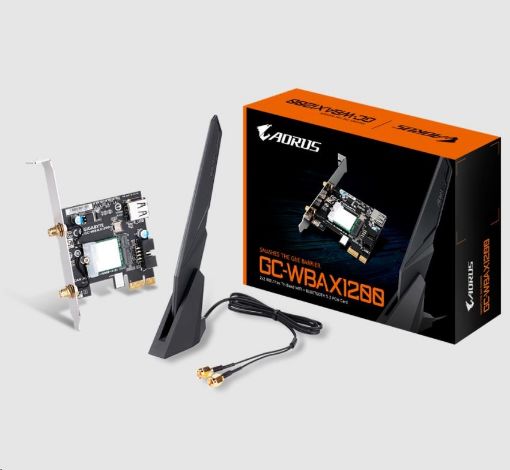 Obrázek GIGABYTE síťová karta GC-WBAX1200, PCIe