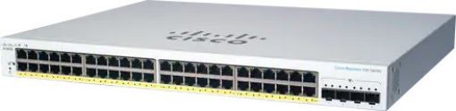 Obrázek Cisco switch CBS220-48FP-4X (48xGbE,4xSFP+,48xPoE+,740W) - REFRESH