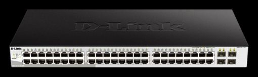 Obrázek D-Link DGS-1210-52/ME/E 48-Port 10/100/1000BASE-T + 4-Port 1 Gbps SFP Ports Metro Ethernet