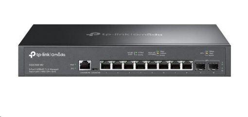 Obrázek TP-Link OMADA JetStream switch SG3210X-M2 (8x2x5GbELAN, 2xSFP+, 2xConsole, fanless)