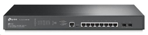 Obrázek TP-Link OMADA JetStream switch SG3210XHP-M2 (8x2x5GbELAN, 2xSFP+,8xPoE+, 240W, 2xConsole)