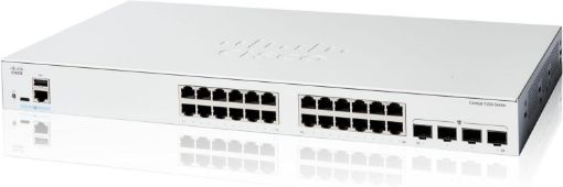 Obrázek Cisco Catalyst switch C1200-24T-4G (24xGbE,4xSFP,fanless)