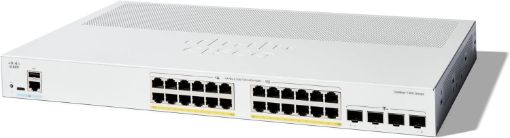 Obrázek Cisco Catalyst switch C1300-24P-4X (24xGbE,4xSFP+,24xPoE+,195W,fanless)