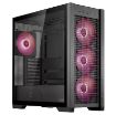 Obrázek ASUS case TUF GAMING CASE (GT302) TG, Mid Tower, 4x 140mm ARGB Fan, černá