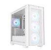 Obrázek ASUS case A21 PLUS, Mini Tower, průhledná bočnice, 4x 120mm ARGB Fan, bílá