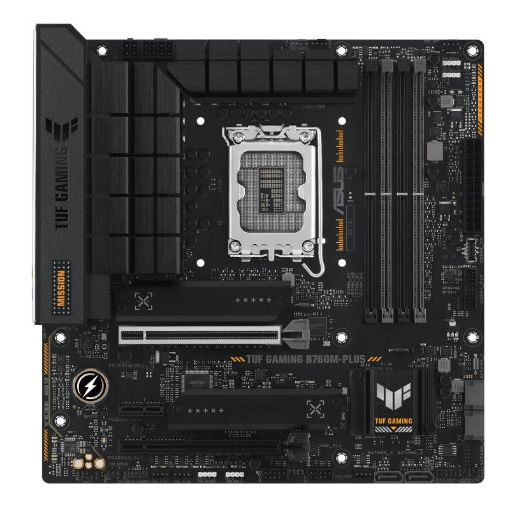 Obrázek ASUS MB Sc LGA1700 TUF GAMING B760M-PLUS, Intel B760, 4xDDR5, 1xDP, 1xHDMI, mATX