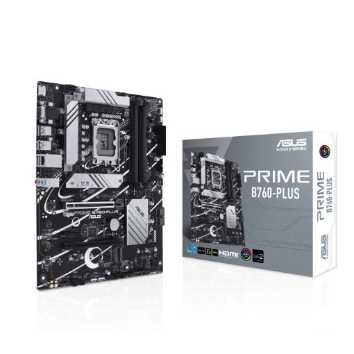 Obrázek ASUS MB Sc LGA1700 PRIME B760-PLUS, Intel B760, 4xDDR5, 1xDP, 1xHDMI, 1xVGA, ATX