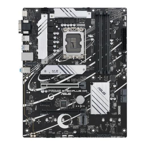 Obrázek ASUS MB Sc LGA1700 PRIME B760-PLUS D4, Intel B760, 4xDDR4, 1xDP, 1xHDMI, 1xVGA