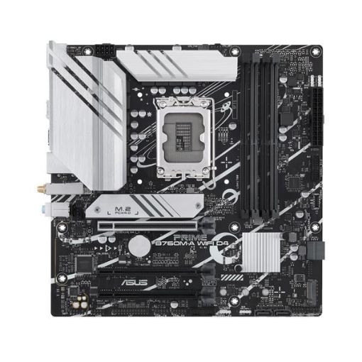 Obrázek ASUS MB Sc LGA1700 PRIME B760M-A WIFI D4, Intel B760, 4xDDR4, 1xDP, 2xHDMI, WI-FI, mATX