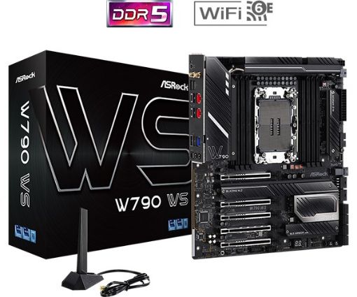 Obrázek ASRock MB Sc LGA4677 W790 WS, Intel W790, 8xDDR5, WiFi, eATX