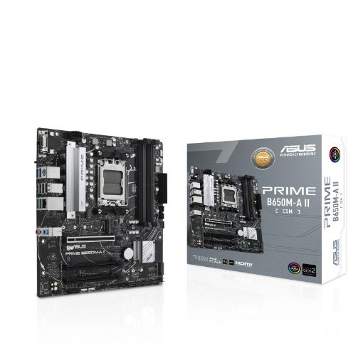 Obrázek ASUS MB Sc AM5 PRIME B650M-A II-CSM, AMD B650, 4xDDR5, 1xDP, 1xHDMI, 1xVGA, mATX