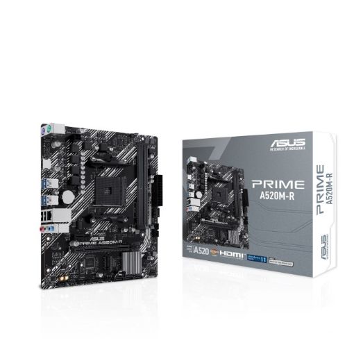 Obrázek ASUS MB Sc AM4 PRIME A520M-R, AMD A520, 2xDDR4, 1xHDMI, mATX