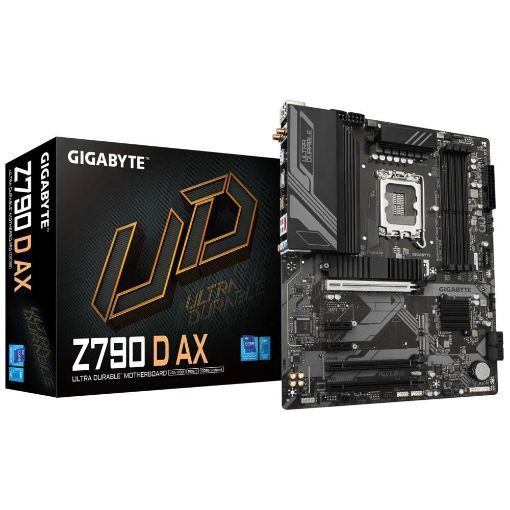 Obrázek GIGABYTE MB Sc LGA1700 Z790 D AX, Intel Z790, 4xDDR5, 1xDP, 1xHDMI, WI-FI