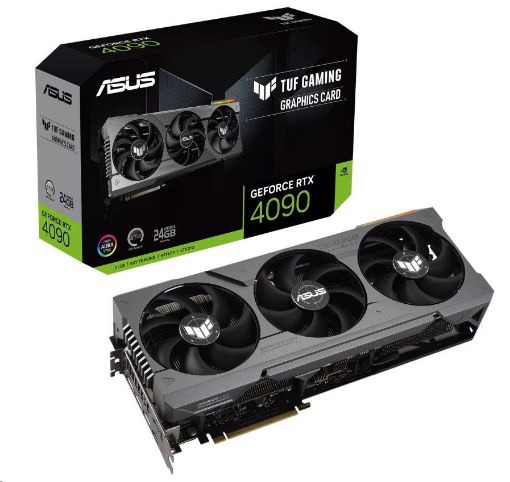 Obrázek ASUS VGA NVIDIA GeForce RTX 4090 TUF GAMING 24G, 24G GDDR6X, 3xDP, 2xHDMI