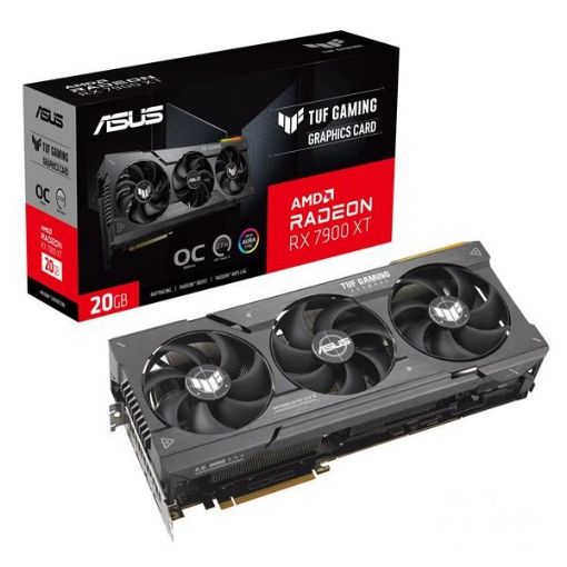 Obrázek ASUS VGA AMD Radeon RX 7900 XT TUF GAMING OC 20G, 20G GDDR6, 3xDP, 1xHDMI