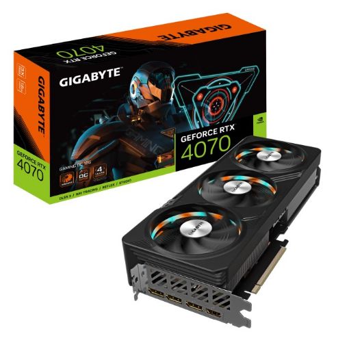 Obrázek GIGABYTE VGA NVIDIA GeForce RTX 4070 GAMING OC 12G, 12G GDDR6X, 3xDP, 1xHDMI