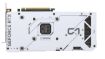 Obrázek ASUS VGA NVIDIA GeForce RTX 4070 DUAL WHITE 12G, 12G GDDR6X, 3xDP, 1xHDMI