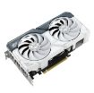 Obrázek ASUS VGA NVIDIA GeForce RTX 4060 DUAL WHITE OC 8G, 8G GDDR6, 3xDP, 1xHDMI