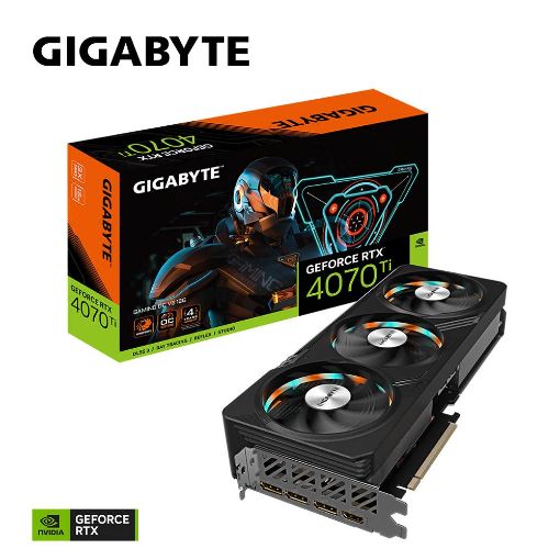 Obrázek GIGABYTE VGA NVIDIA GeForce RTX 4070 Ti GAMING V2 OC 12G, 12G GDDR6X, 3xDP, 1xHDMI