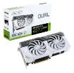 Obrázek ASUS VGA NVIDIA GeForce RTX 4070 SUPER DUAL WHITE OC 12G, 12G GDDR6X, 3xDP, 1xHDMI