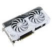 Obrázek ASUS VGA NVIDIA GeForce RTX 4070 SUPER DUAL WHITE OC 12G, 12G GDDR6X, 3xDP, 1xHDMI