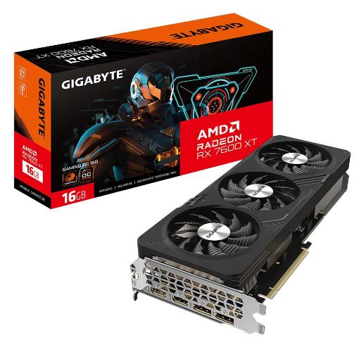 Obrázek GIGABYTE VGA AMD Radeon RX 7600 XT GAMING OC 16G, RX 7600 XT, 16GB GDDR6, 2xDP, 2xHDMI