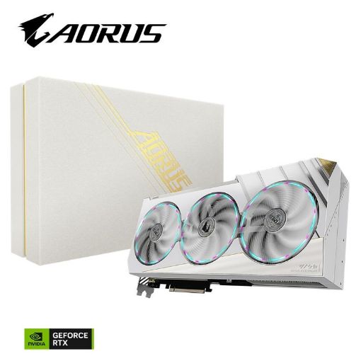 Obrázek GIGABYTE VGA NVIDIA GeForce RTX 4080 SUPER AORUS XTREME ICE 16G, 16G GDDR6X, 3xDP, 1xHDMI