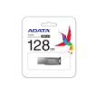 Obrázek ADATA Flash Disk 128GB UV350, USB 3.2 Dash Drive, tmavě stříbrná textura kov