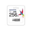 Obrázek ADATA Flash Disk 256GB UV350, USB 3.2 Dash Drive, tmavě stříbrná textura kov