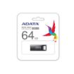 Obrázek ADATA Flash Disk 64GB UR340, USB 3.2 Dash Drive, kov lesklá černá