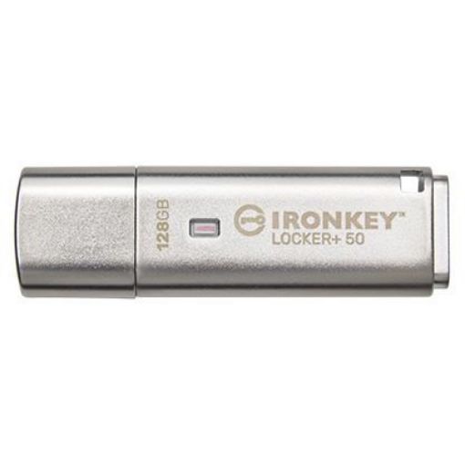 Obrázek Kingston Flash Disk IronKey 256GB IKLP50 IronKey Locker+ 50 AES USB, w/256bit Encryption